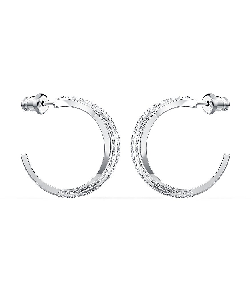 Swarovski Twist Mini Hoop Earrings