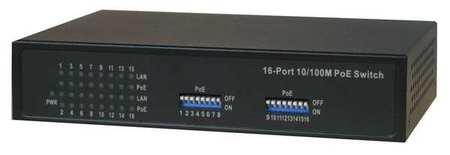 LTS POE-SW1600E LTS 16 Port Network PoE Switch-max 120W