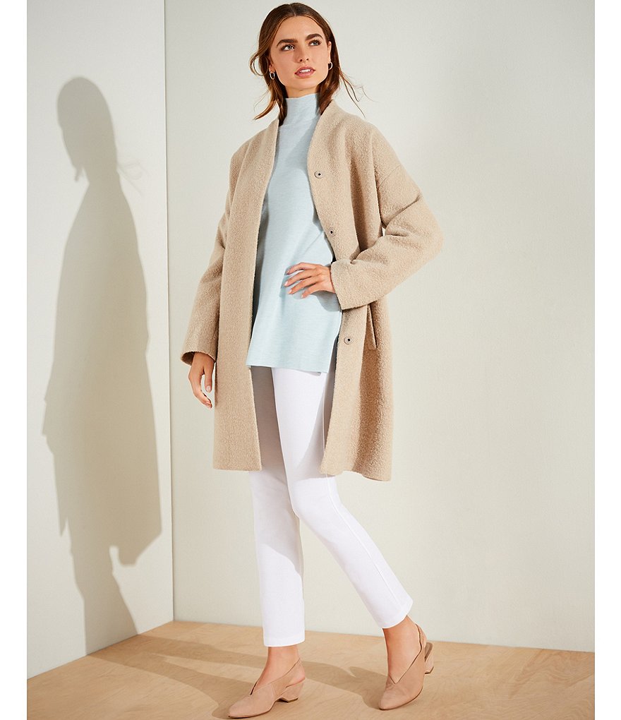 Eileen Fisher Crepe Ankle Pants