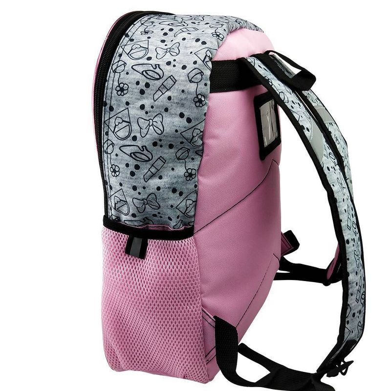 Minnie Mouse Bow 16" Kids' Backpack - Silver Gray