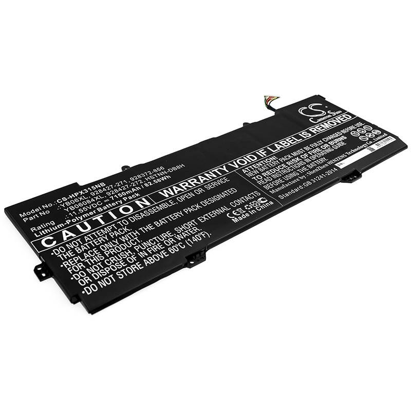 Battery Replacement for HP Spectre X360 15-CH008CA Spectre X360 15-CH001NC HSTNN-DB8H 928427-271 YB06084XL YB06XL 928372-856 928427-272