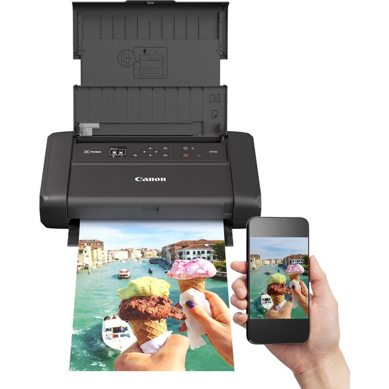 Canon PIXMA TR150 Inkjet Printer - Color - 4800 x 1200 dpi Print - 50 Sheets Input - Wireless LAN