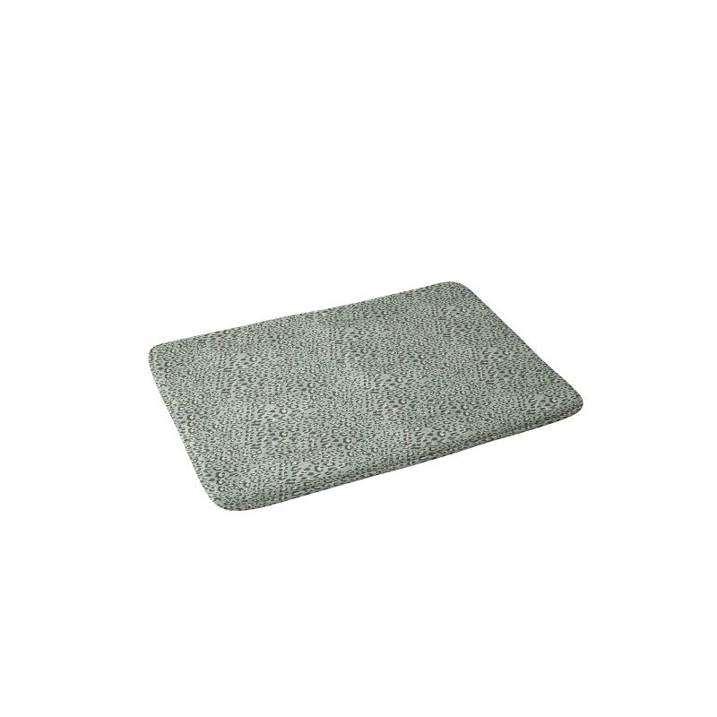 2pc Solid Memory Foam Shag Bath Mat Set Blue - Yorkshire Home