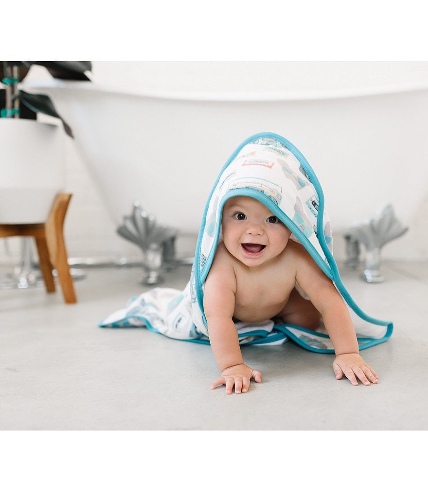 Copper Pearl Baby Boys Bruno Hooded Towel