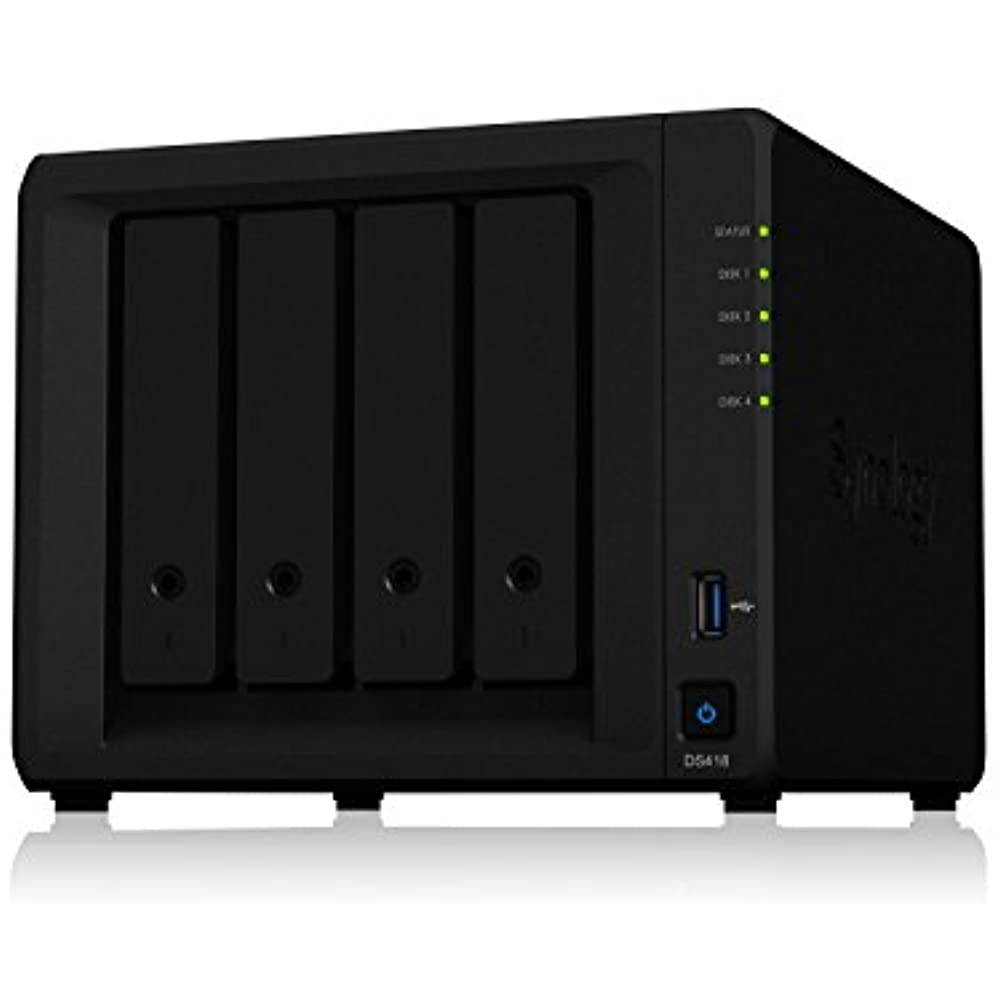 Synology DS418 4 x Total Bays SAN/NAS Storage System
