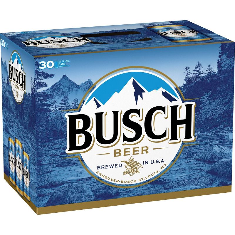 Busch Beer - 30pk/12 fl oz Cans