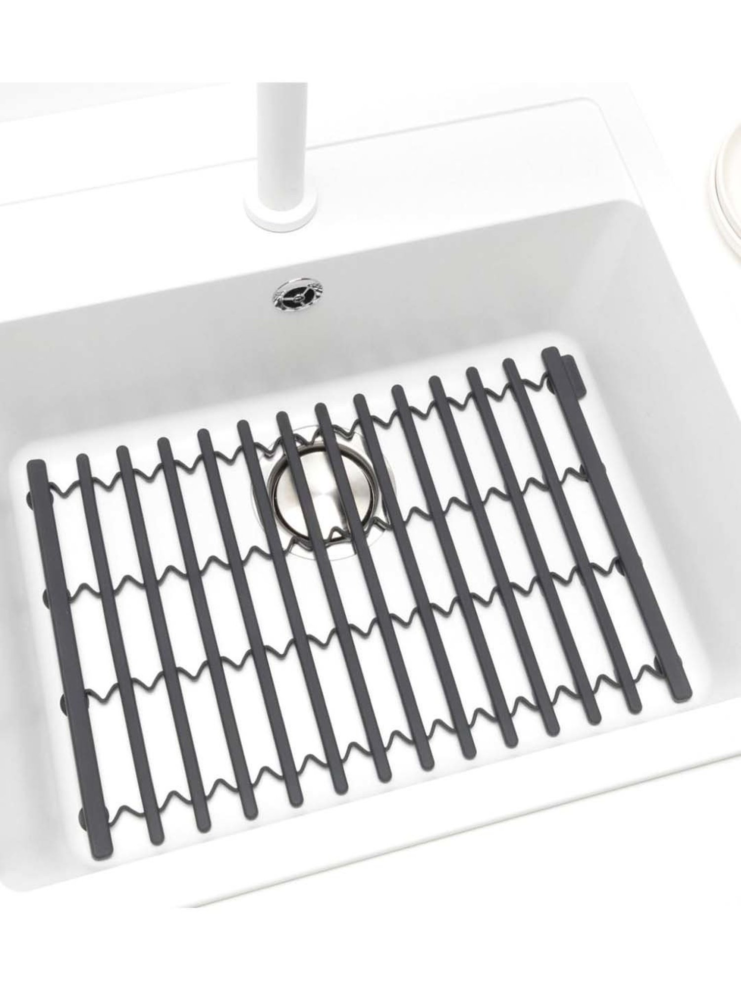 BRABANTIA Grey Silicone Sink Mat