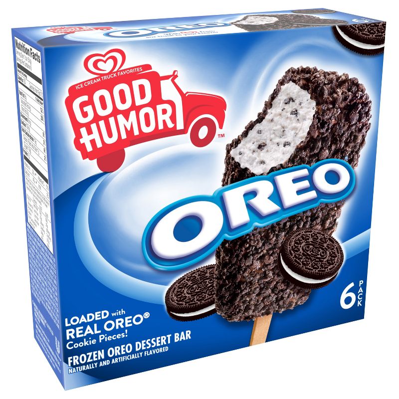 Good Humor Ice Cream & Frozen Desserts Oreo Bar - 6pk