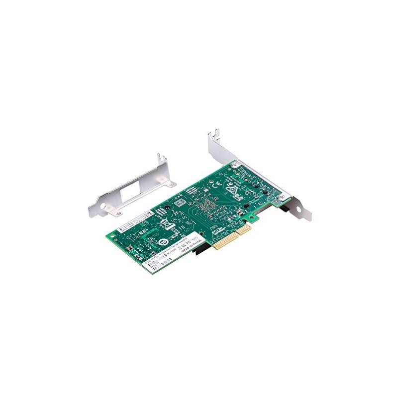 PCI-E Network Interface Card (NIC), Compare to Intel X550-T1, Single RJ45 Port, PCI Express 3.0 X4, Ethernet LAN Adapter NIC for Windows/Linux/Freebsd/VMware