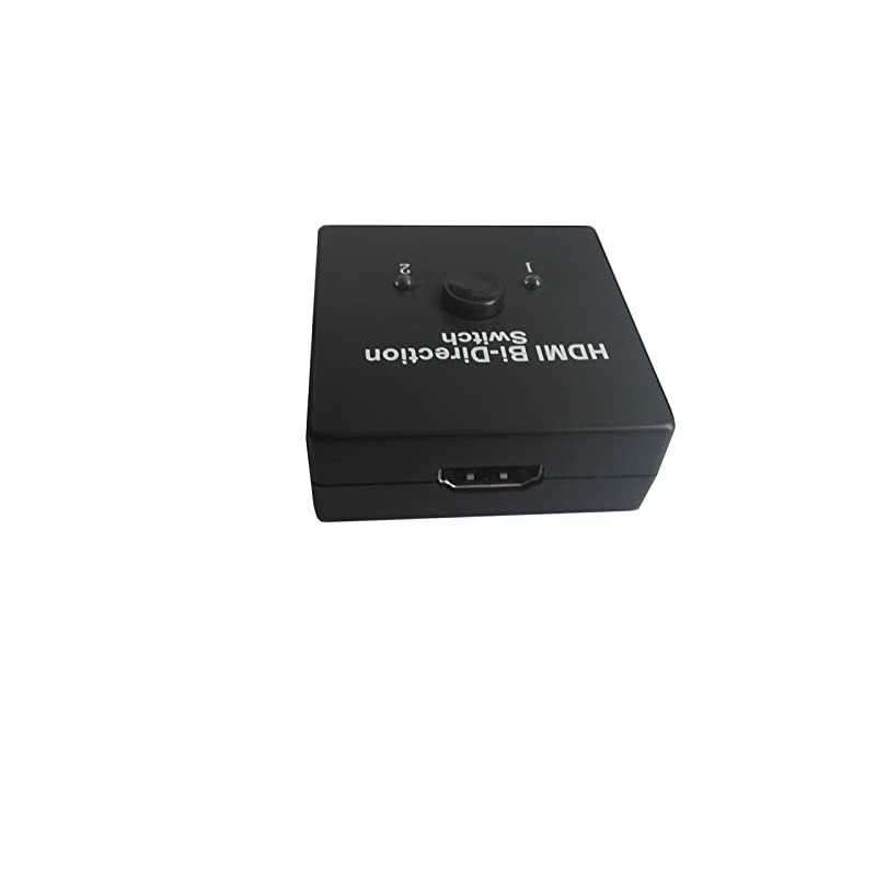 2-Port Hdmi Bi-Directional 2x1 Switch Switcher 1x2 Splitter Selector 3D 1.4v 1 in 2 Out 1 Input 2 Output
