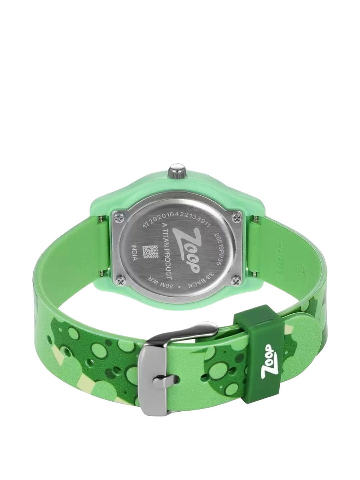 Zoop NS26019PP35W Unisex Analog Watch