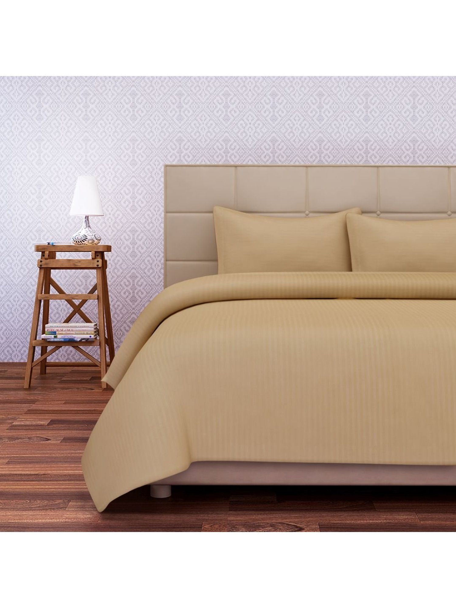 SEJ by Nisha Gupta Beige Bed Sheet Sets