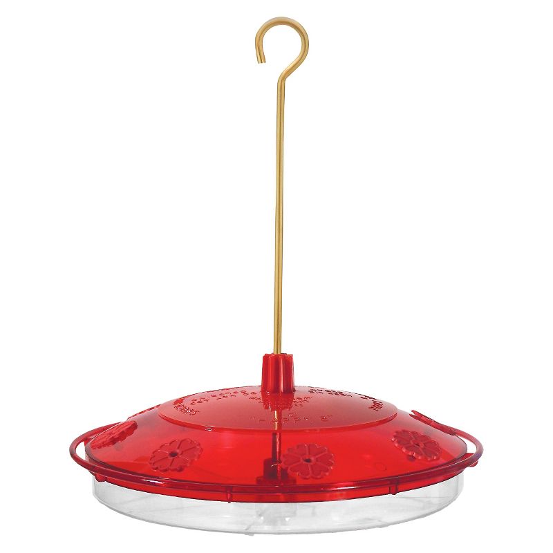 Droll Yankees Happy Eight 2 Hummingbird Feeder - White & Red