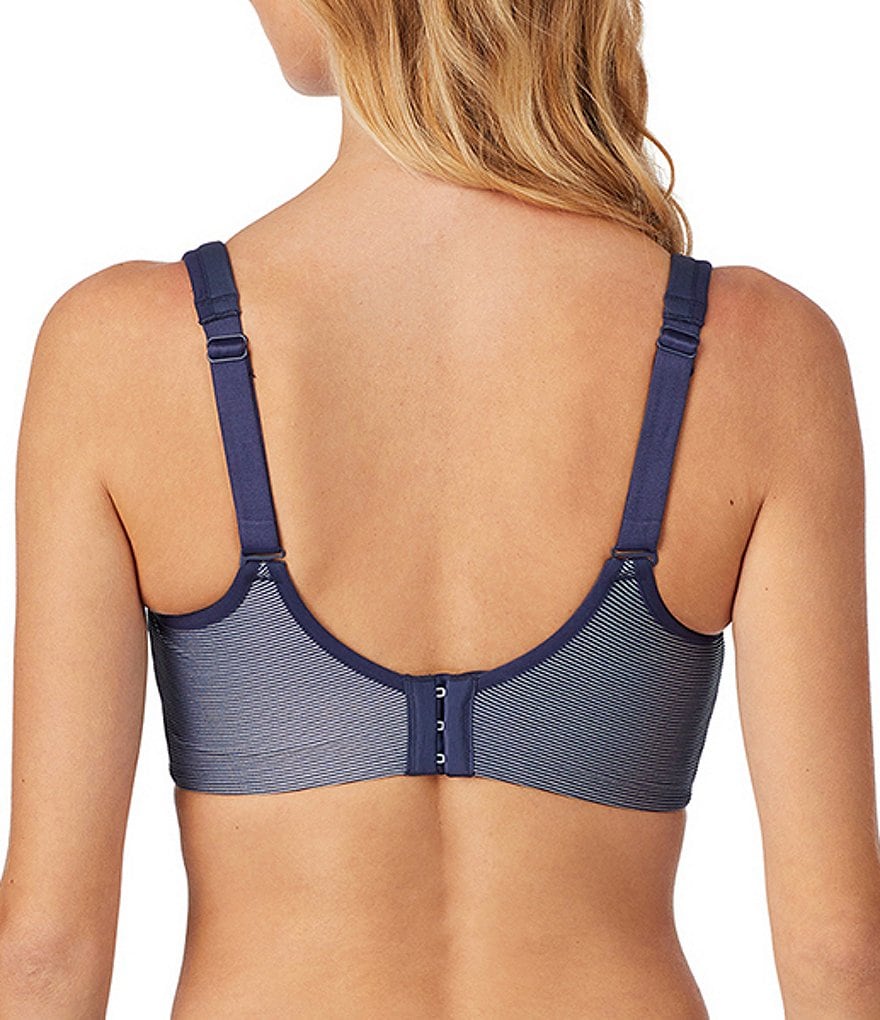 Le Mystere High-Impact Mesh Panel Full-Busted Contour Wire Convertible U-Back to Racerback Sports Bra