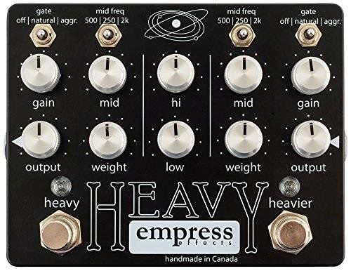 empress effects heavy dualchannel distortion guitar effects pedal