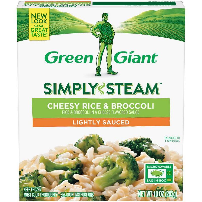 Green Giant Steamers Frozen Cheesy Rice & Broccoli - 10oz