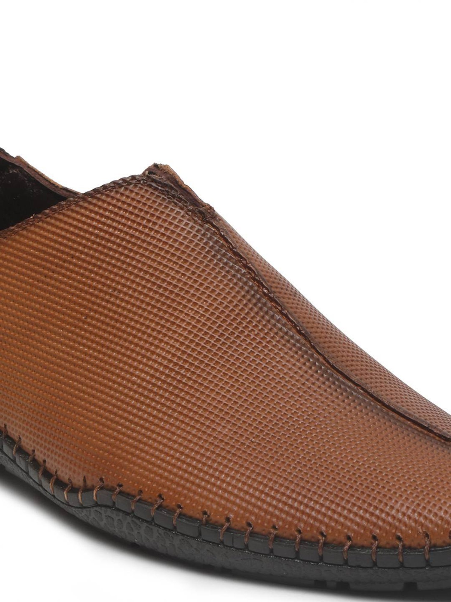 Teakwood Leathers Men's Tan Casual Loafers