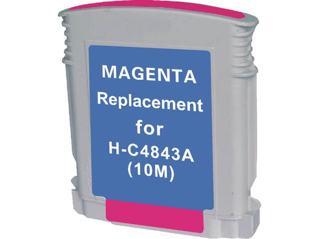 Green Project Inc. Compatible Magenta Ink Cartridge (Alternative for HP 10/C4843A)