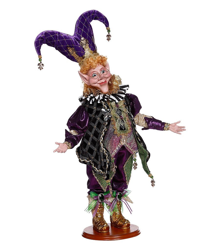 Mark Roberts Jester King With Crown Figurine, 25#double;