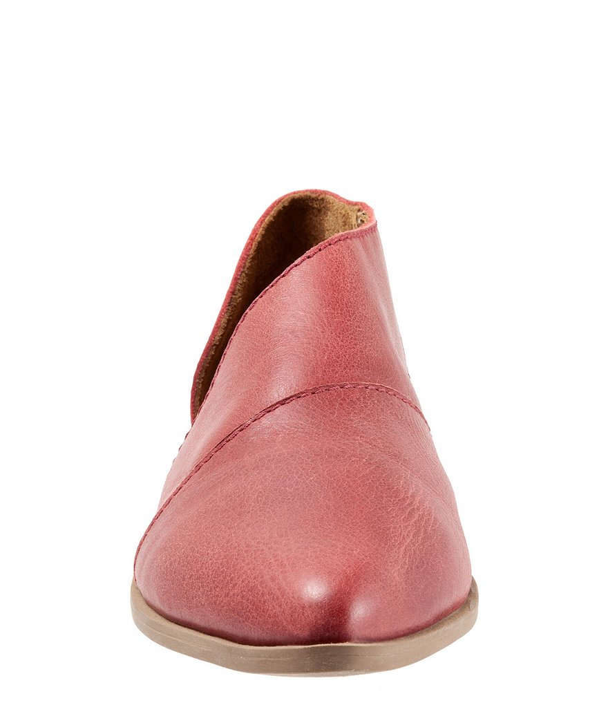 Bueno Blake Open Leather Slip-Ons