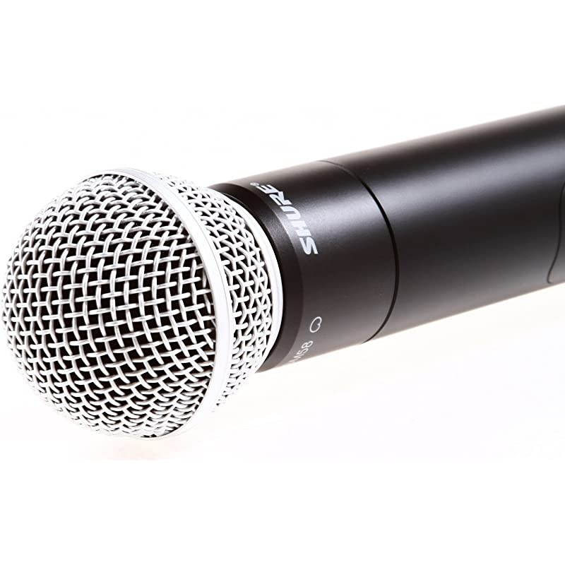 SLX2/SM58 Wireless Handheld Microphone Transmitter with SM58 Capsule (Receiver Sold Separately)
