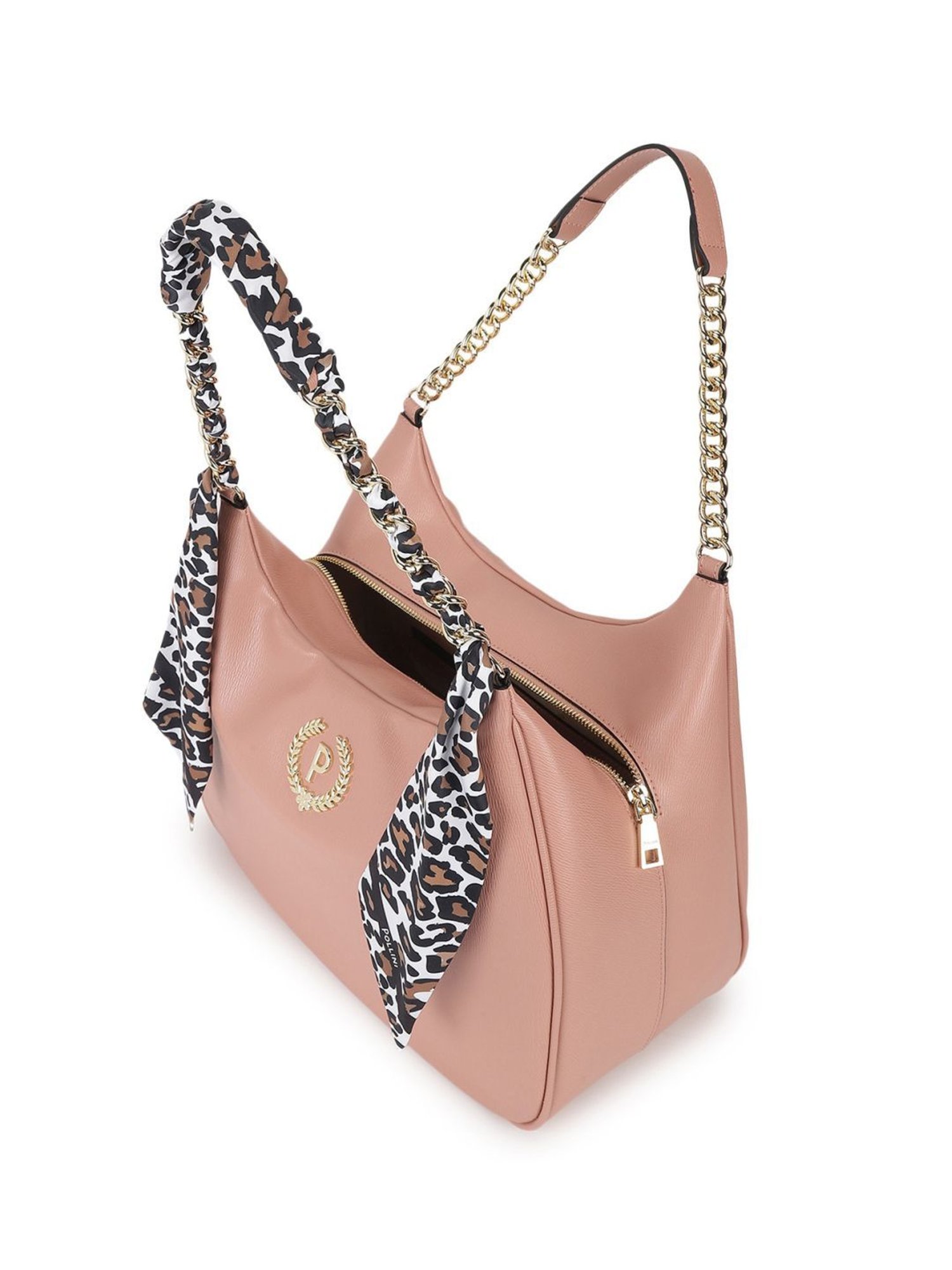 Pollini Pink Large Hobo Bag