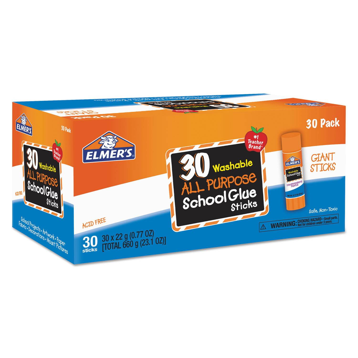 Elmer's All-purpose School Glue Sticks Bulk Pack