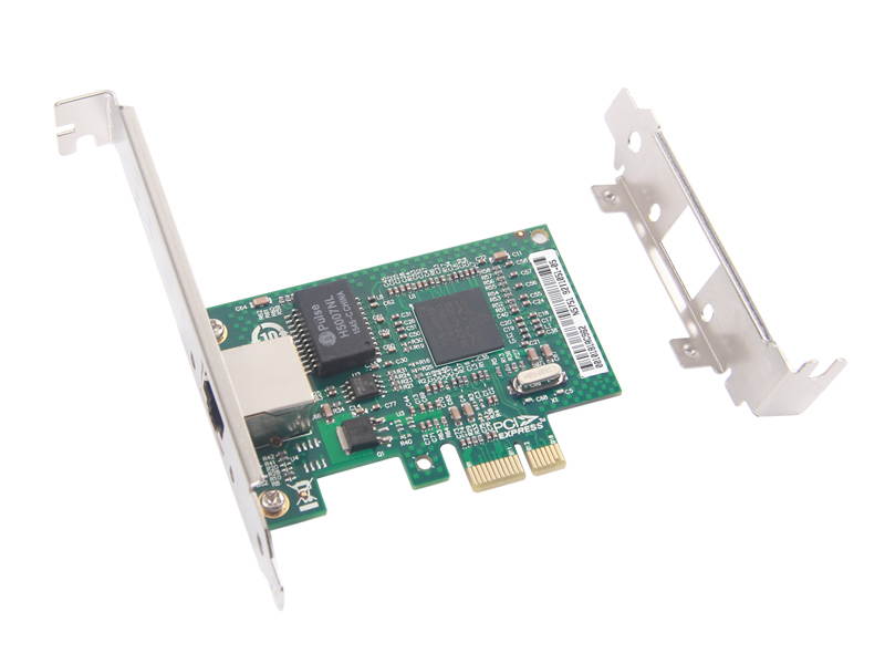 1G Gigabit CT Desktop PCI-e Network Adapter (NIC) for Intel 82574L Chip, Single Copper RJ45 Port, PCI-e X1, Compare to Intel EXPI9301CT / EXPI9301CTBLK