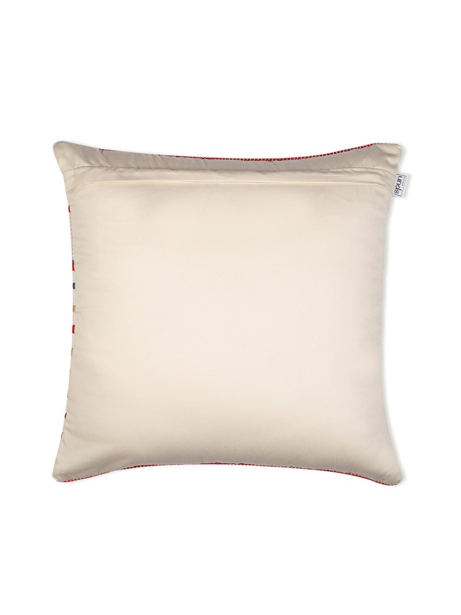 Spaces Spun Striped Pink Cotton Cushion Cover
