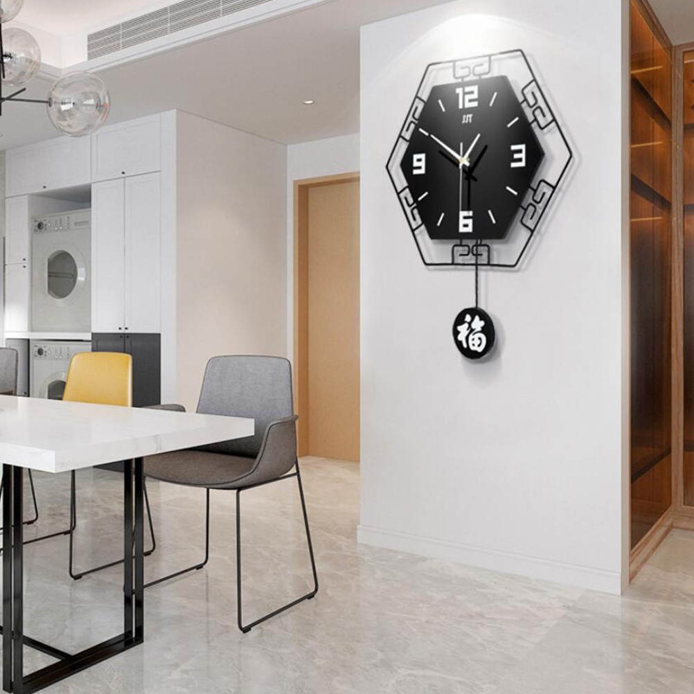 1PC Wall Clock Fashion Wall Decorative Hanging Clock Art Decor for Home Office Living Room Bedroom