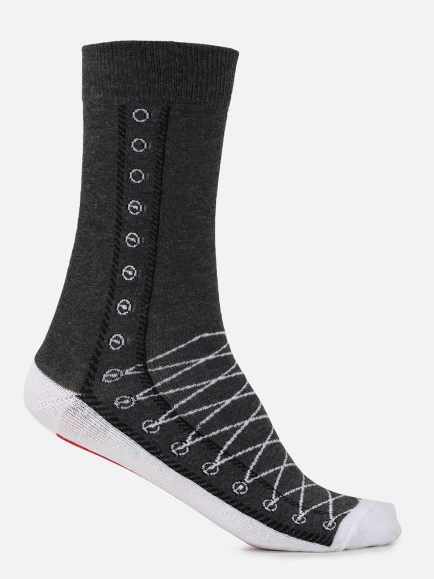 Women's 3pk Sheer Dot and Opaque Trouser Socks - A New Day™ Black 4-10