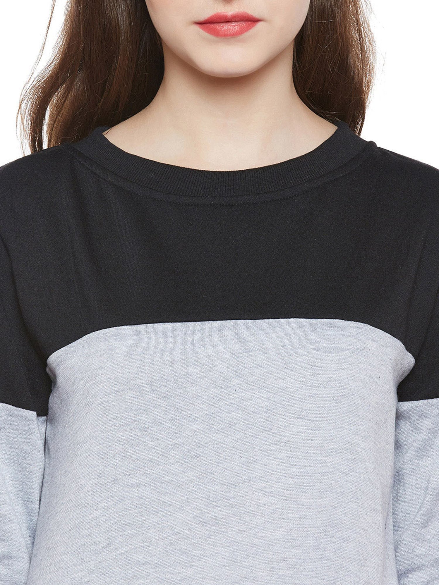 Belle Fille Multicolor Full Sleeves Sweatshirt