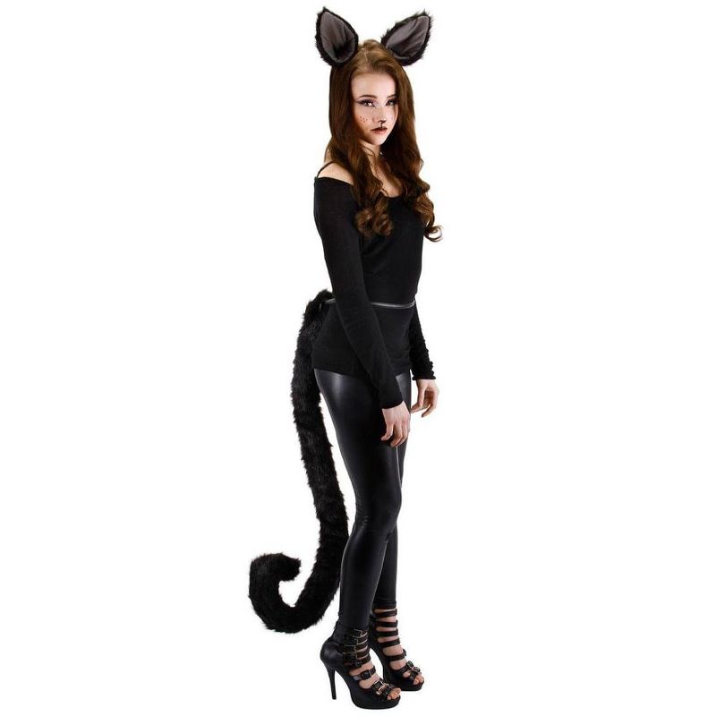 Elope Deluxe Kitty Cat Ears Adult Costume Accessory One Size Fits Most