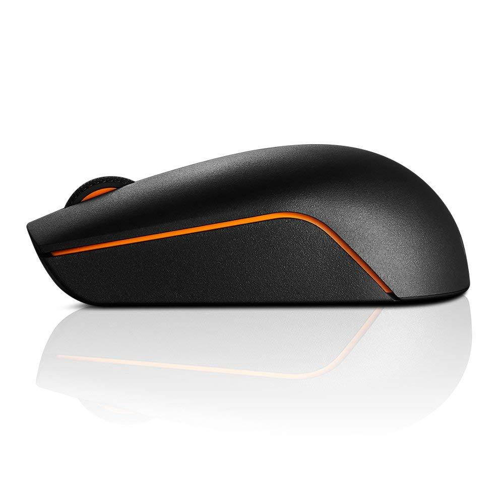 Lenovo 300 Wireless Compact Mouse, Black, 1000 dpi, Ultra-portable design, Up to 12 months battery life, GX30K79402