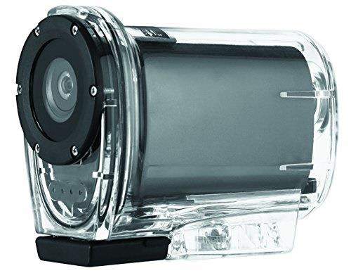 sharper image svc430 12 megapixel 1080p hd sports action camera with 1.5inch lcd, waterproof case, helmet and bike mount black