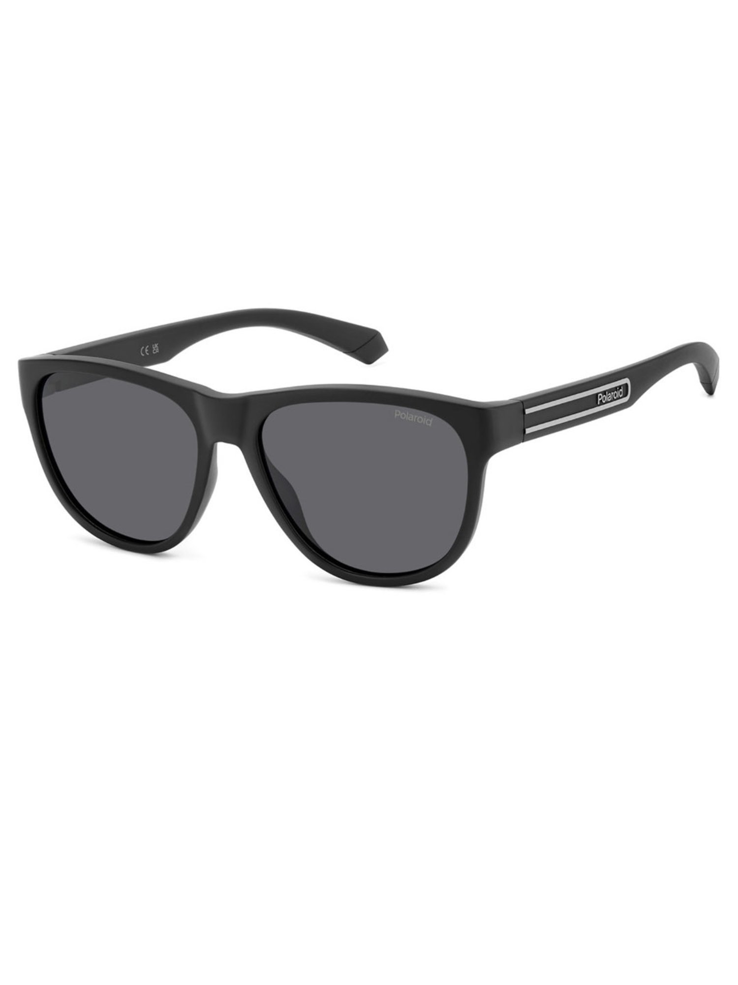 Polaroid Grey Round UV Protection Unisex Sunglasses