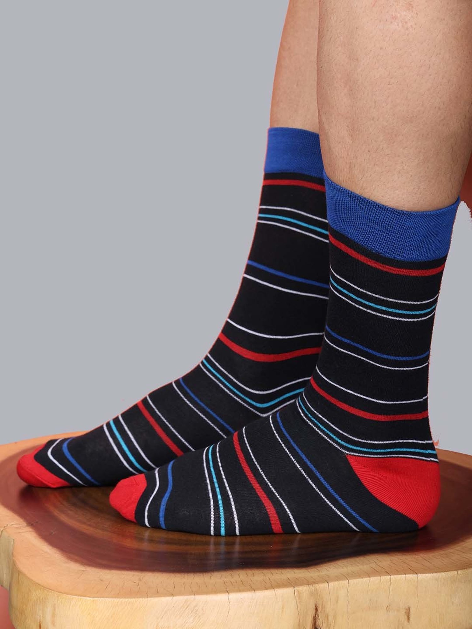 Dollar Socks For Mne's Casual Full Length In (Pack of 3)