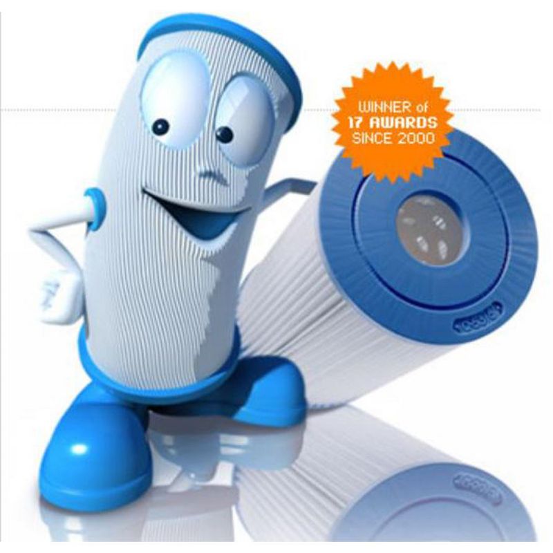 Unicel C-7660 Spa Replacement Cartridge Filter 60 GPM Pac-Fab and Wet Institute