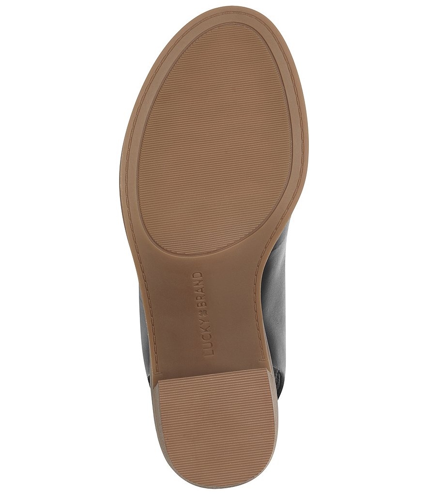 Lucky Brand Rhazy Leather Slingback Shooties