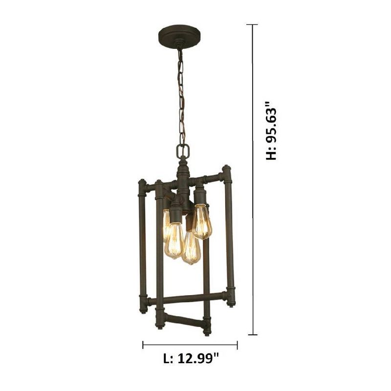 Wymer 4 Light Pendant Bronze - EGLO