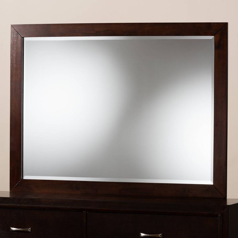 15"x51" White Full Length Over The Door Mirror White - Patton Wall Decor