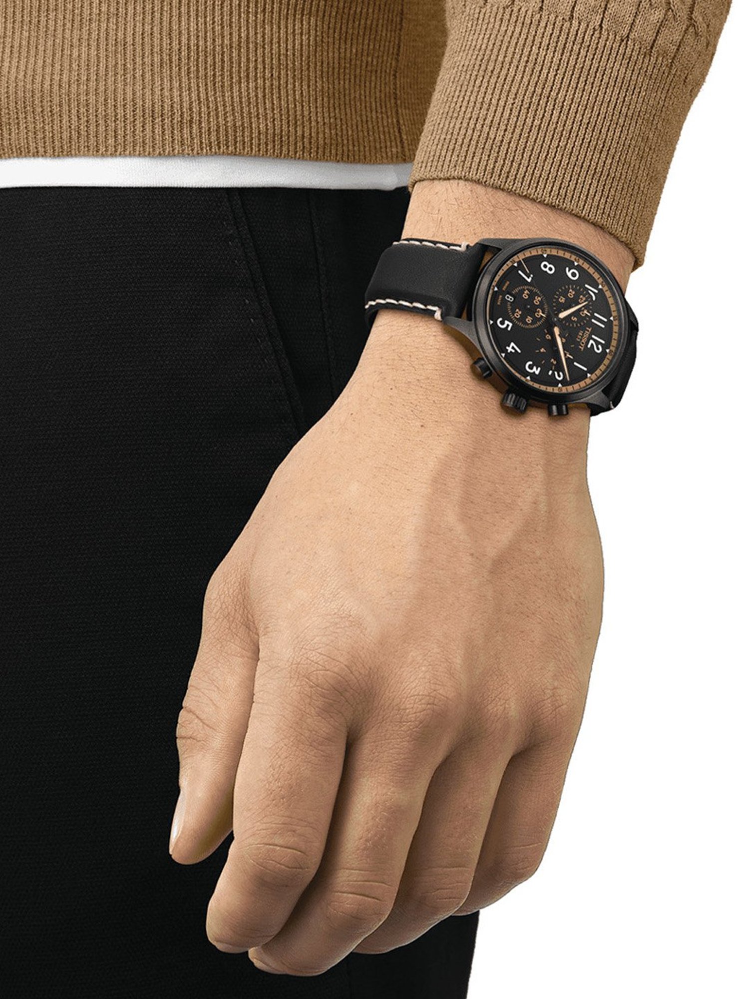 TISSOT T1166173605202 T-Sport Chrono XL Vintage Chronograph Watch for Men