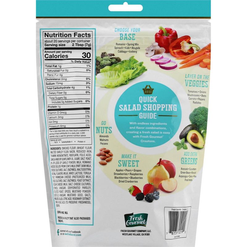 Fresh Gourmet Classic Caesar Premium Croutons 5oz