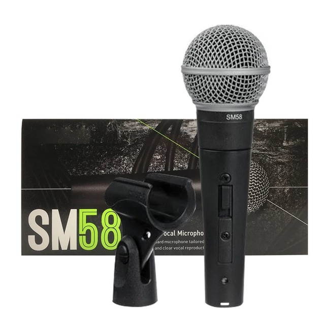 New Packing Professional Live Vocals SM58LC SM 58 Dynamic Wired Microphone Legendary 58LC Handheld Mic For Studio Stage Karaoke