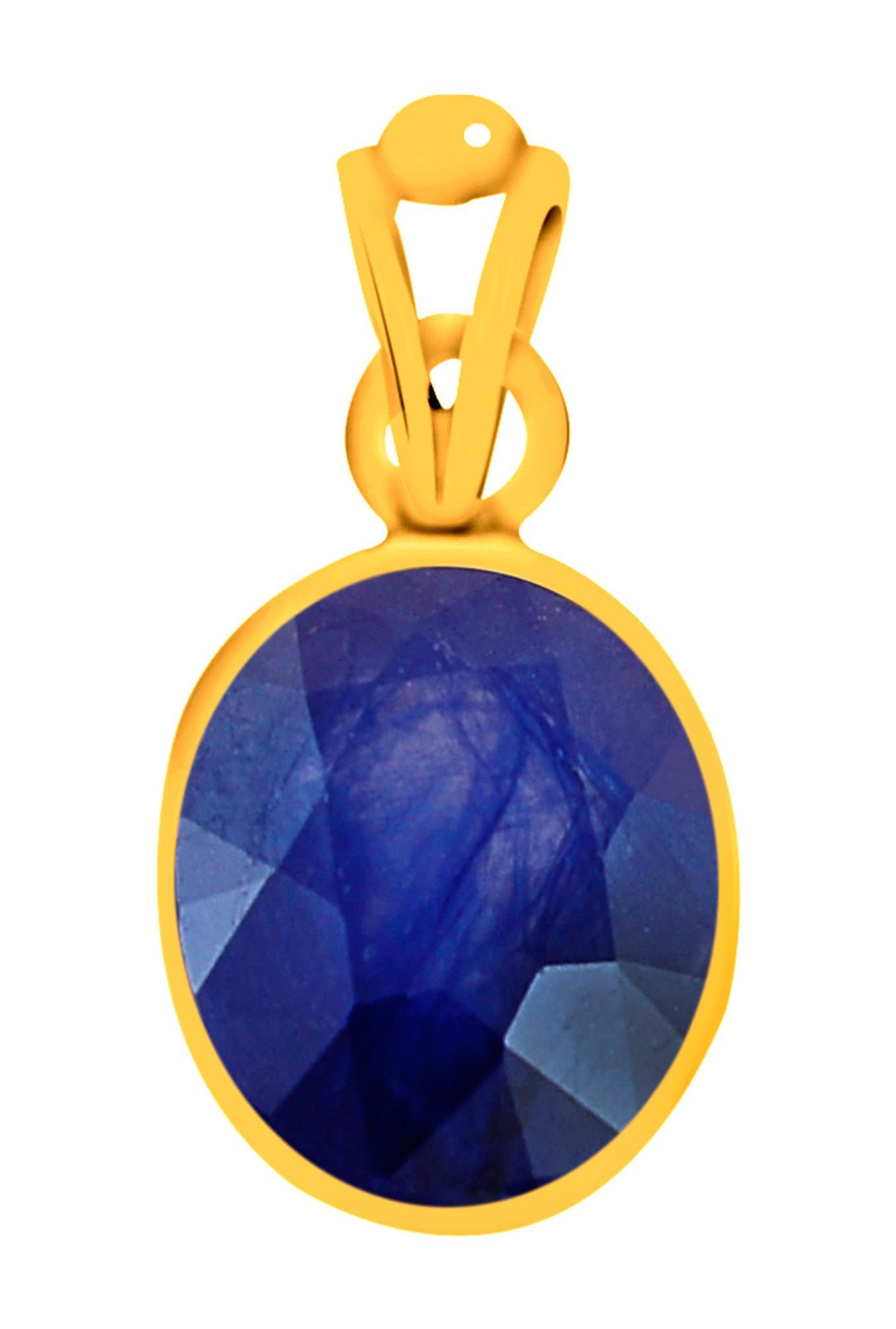 Clara Blue Sapphire 8.3cts Panchdhatu Navratna Pendant