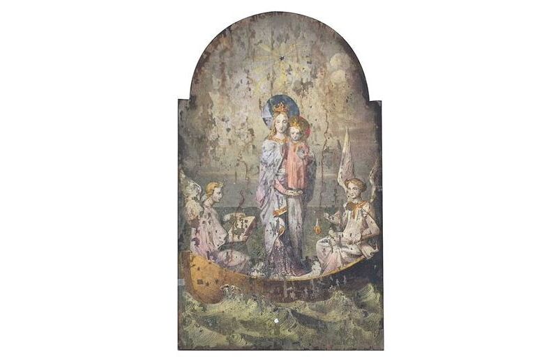 Mary & Angels Wood Wall Décor - 3R Studios