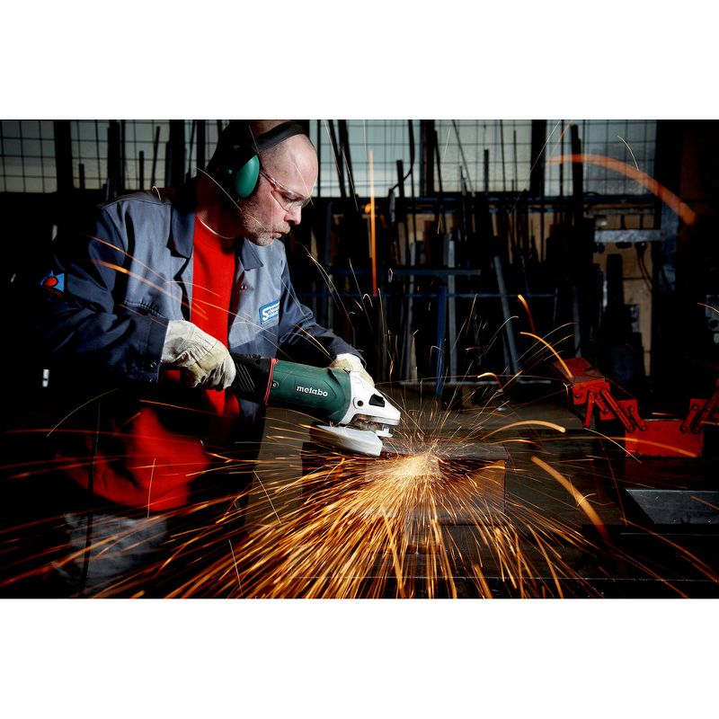 Metabo W24-230 9 in. 15 Amp MVT Angle Grinder with Deadman Switch