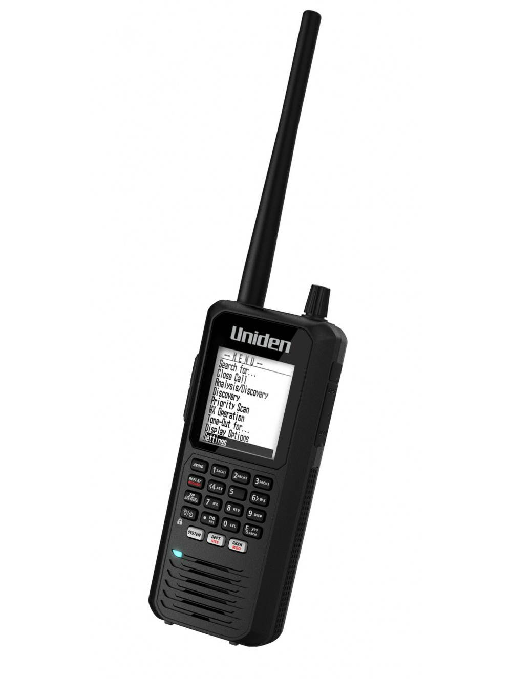 Uniden BCD436HP Digital Handheld Scanner w/ S.A.M.E. Weather Alert