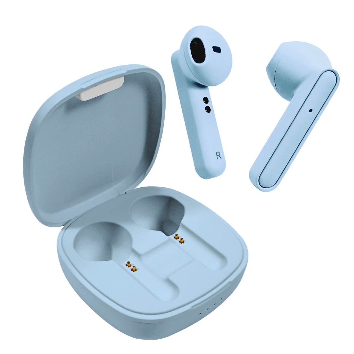 XTREME TIME WIRELESS RUBBERIZED EARBUDS