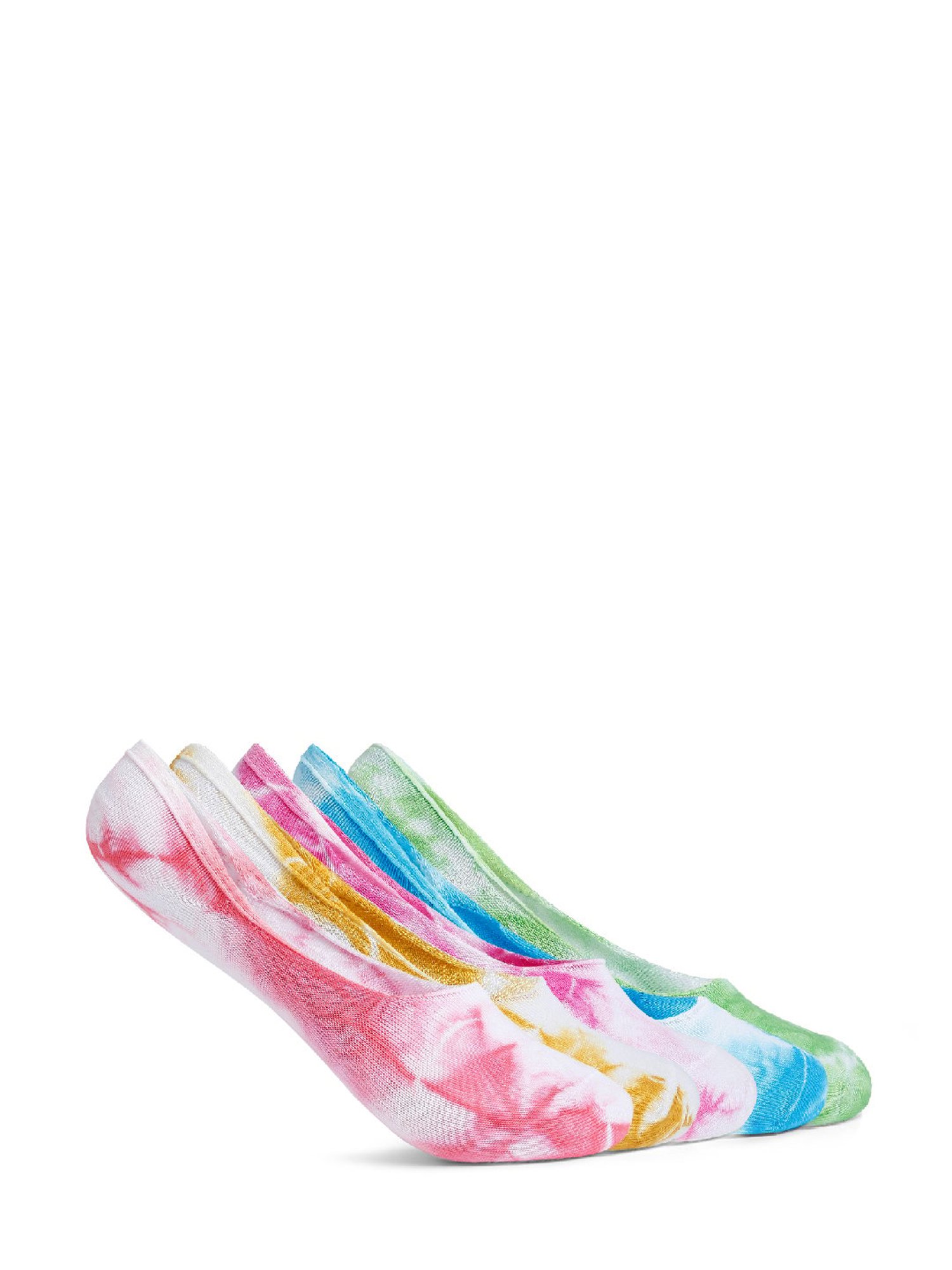 Smarty Pants Multicolor Cotton Tie - Dye Socks (Pack Of 5)